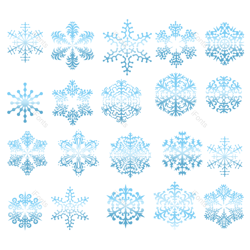 雪花图片,冬天元素,PNG,免抠素材